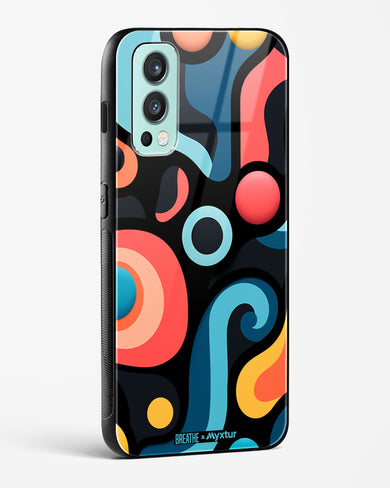 Colorburst Geometry [BREATHE] Glass Case Phone Cover (OnePlus)