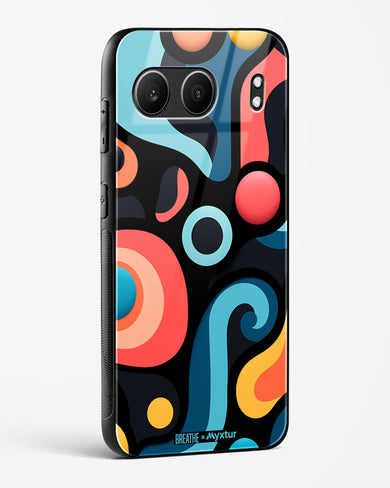 Colorburst Geometry [BREATHE] Glass Case Phone Cover (OnePlus)