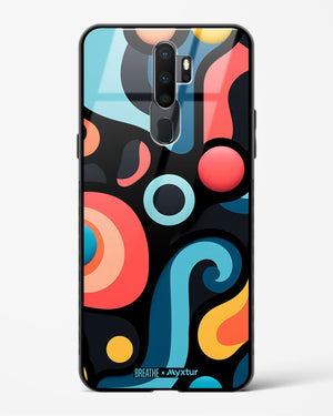 Colorburst Geometry [BREATHE] Glass Case Phone Cover (Oppo)