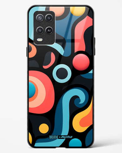 Colorburst Geometry [BREATHE] Glass Case Phone Cover (Oppo)