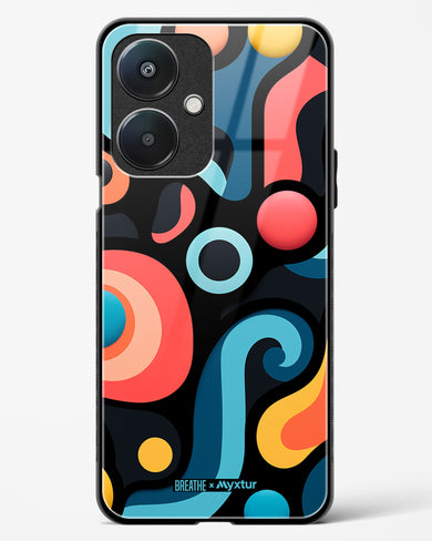 Colorburst Geometry [BREATHE] Glass Case Phone Cover (Oppo)