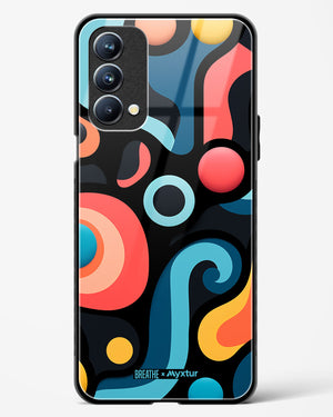 Colorburst Geometry [BREATHE] Glass Case Phone Cover (Oppo)