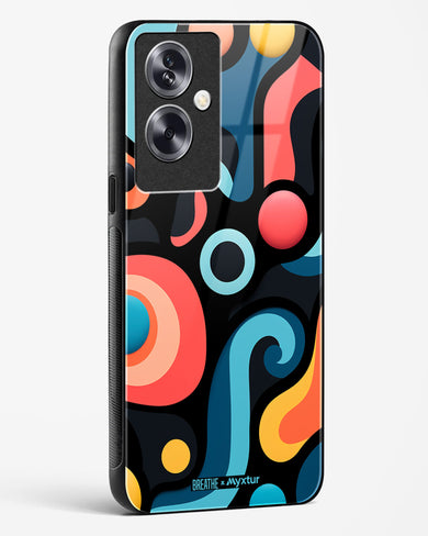 Colorburst Geometry [BREATHE] Glass Case Phone Cover (Oppo)