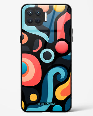 Colorburst Geometry [BREATHE] Glass Case Phone Cover (Oppo)