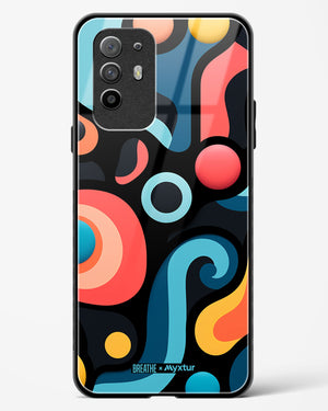 Colorburst Geometry [BREATHE] Glass Case Phone Cover (Oppo)