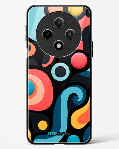 Colorburst Geometry [BREATHE] Glass Case Phone Cover (Oppo)