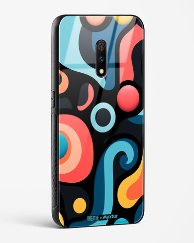 Colorburst Geometry [BREATHE] Glass Case Phone Cover (Oppo)