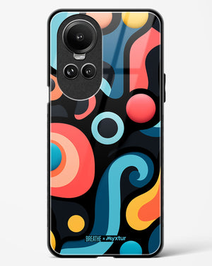 Colorburst Geometry [BREATHE] Glass Case Phone Cover (Oppo)