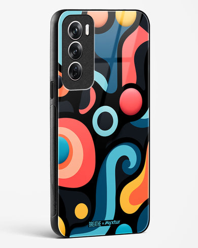 Colorburst Geometry [BREATHE] Glass Case Phone Cover (Oppo)