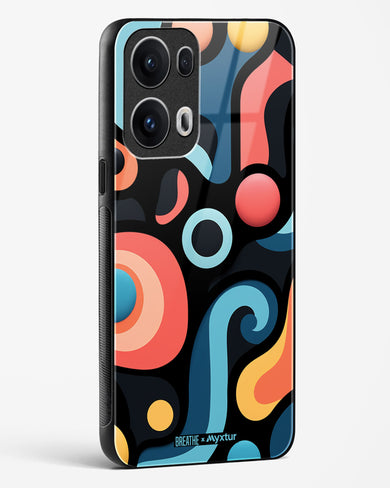 Colorburst Geometry [BREATHE] Glass Case Phone Cover (Oppo)