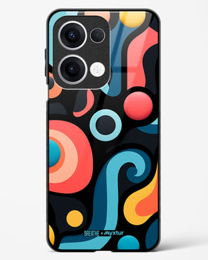 Colorburst Geometry [BREATHE] Glass Case Phone Cover (Oppo)