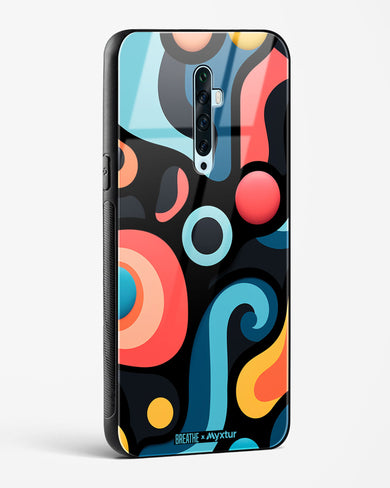 Colorburst Geometry [BREATHE] Glass Case Phone Cover (Oppo)