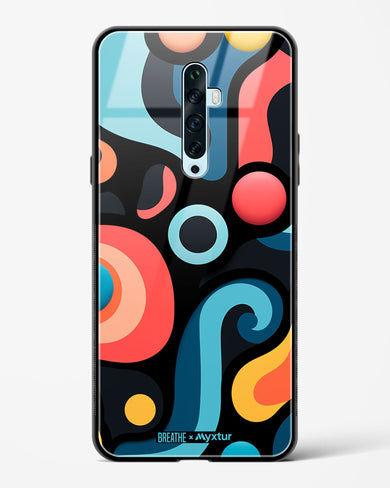 Colorburst Geometry [BREATHE] Glass Case Phone Cover (Oppo)