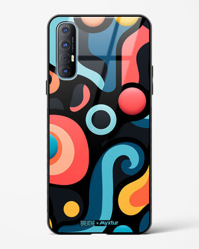 Colorburst Geometry [BREATHE] Glass Case Phone Cover (Oppo)