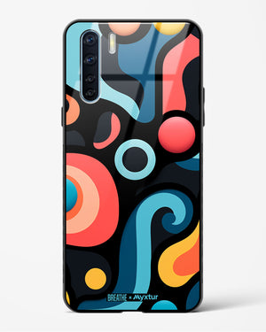 Colorburst Geometry [BREATHE] Glass Case Phone Cover (Oppo)