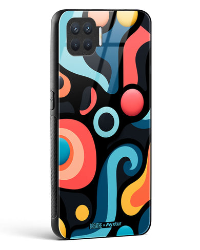 Colorburst Geometry [BREATHE] Glass Case Phone Cover (Oppo)