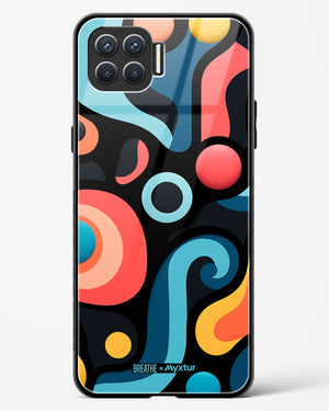Colorburst Geometry [BREATHE] Glass Case Phone Cover (Oppo)