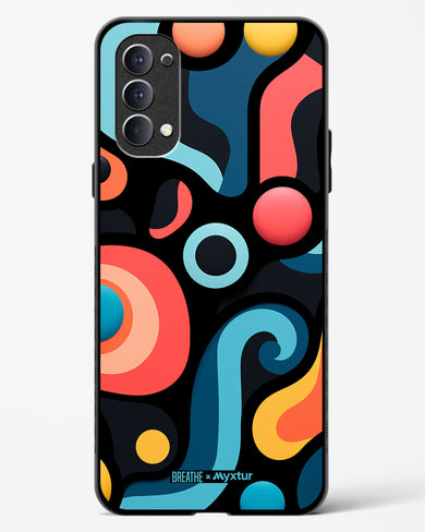 Colorburst Geometry [BREATHE] Glass Case Phone Cover (Oppo)