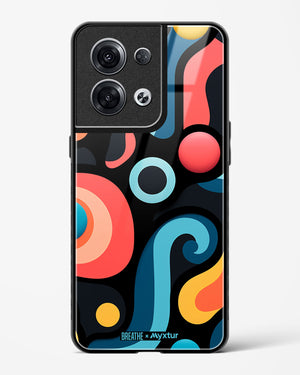 Colorburst Geometry [BREATHE] Glass Case Phone Cover (Oppo)