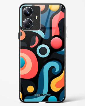 Colorburst Geometry [BREATHE] Glass Case Phone Cover (Realme)
