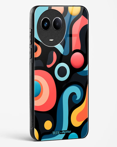 Colorburst Geometry [BREATHE] Glass Case Phone Cover (Realme)