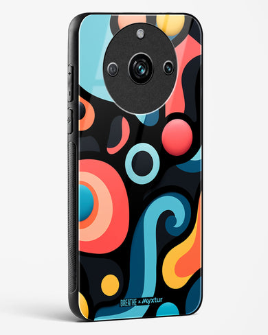 Colorburst Geometry [BREATHE] Glass Case Phone Cover (Realme)