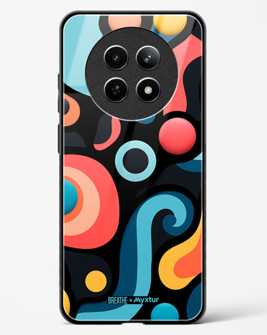 Colorburst Geometry [BREATHE] Glass Case Phone Cover (Realme)