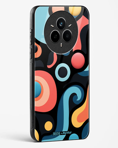 Colorburst Geometry [BREATHE] Glass Case Phone Cover (Realme)