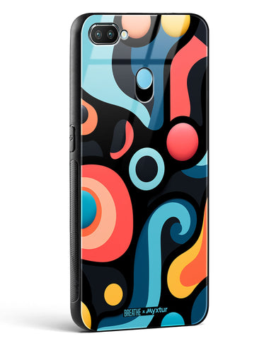 Colorburst Geometry [BREATHE] Glass Case Phone Cover (Realme)
