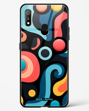 Colorburst Geometry [BREATHE] Glass Case Phone Cover (Realme)
