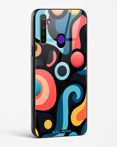 Colorburst Geometry [BREATHE] Glass Case Phone Cover (Realme)