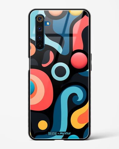 Colorburst Geometry [BREATHE] Glass Case Phone Cover (Realme)