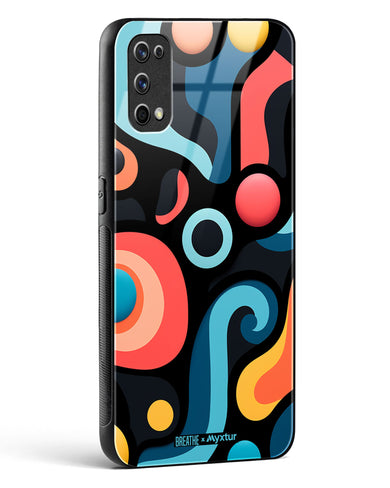 Colorburst Geometry [BREATHE] Glass Case Phone Cover (Realme)