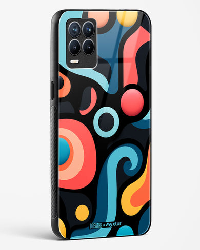 Colorburst Geometry [BREATHE] Glass Case Phone Cover (Realme)