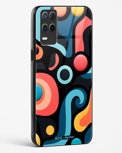 Colorburst Geometry [BREATHE] Glass Case Phone Cover (Realme)