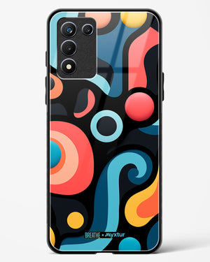 Colorburst Geometry [BREATHE] Glass Case Phone Cover (Realme)