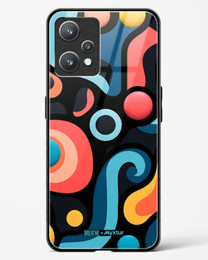 Colorburst Geometry [BREATHE] Glass Case Phone Cover (Realme)