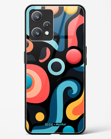 Colorburst Geometry [BREATHE] Glass Case Phone Cover (Realme)