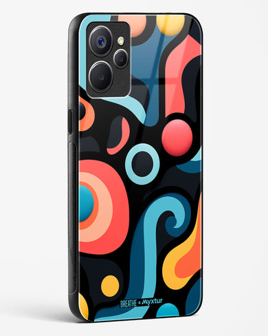 Colorburst Geometry [BREATHE] Glass Case Phone Cover (Realme)
