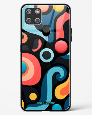 Colorburst Geometry [BREATHE] Glass Case Phone Cover (Realme)