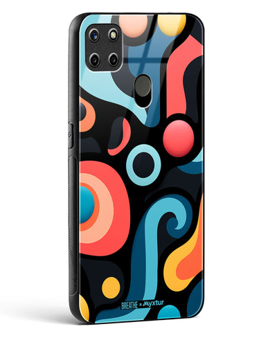 Colorburst Geometry [BREATHE] Glass Case Phone Cover (Realme)