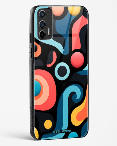 Colorburst Geometry [BREATHE] Glass Case Phone Cover (Realme)