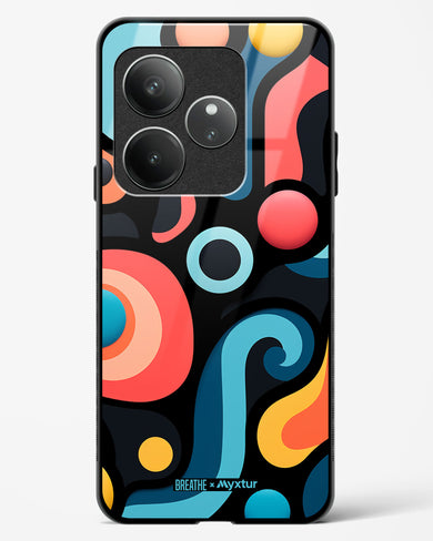 Colorburst Geometry [BREATHE] Glass Case Phone Cover (Realme)
