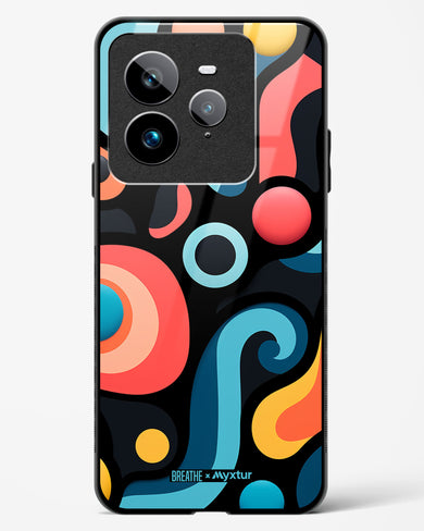 Colorburst Geometry [BREATHE] Glass Case Phone Cover (Realme)