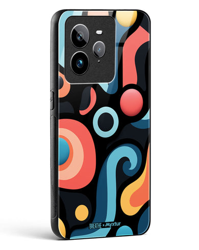 Colorburst Geometry [BREATHE] Glass Case Phone Cover (Realme)