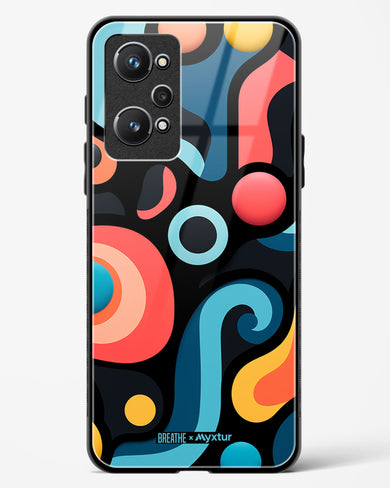 Colorburst Geometry [BREATHE] Glass Case Phone Cover (Realme)