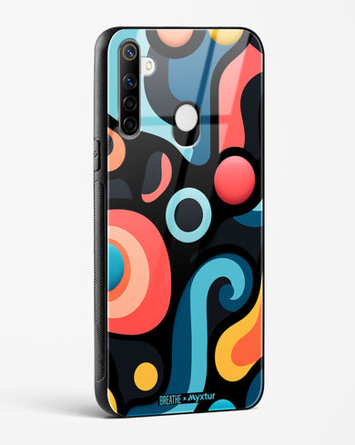 Colorburst Geometry [BREATHE] Glass Case Phone Cover (Realme)