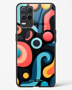 Colorburst Geometry [BREATHE] Glass Case Phone Cover (Realme)