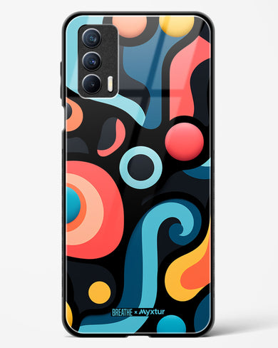 Colorburst Geometry [BREATHE] Glass Case Phone Cover (Realme)