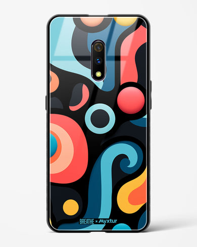 Colorburst Geometry [BREATHE] Glass Case Phone Cover (Realme)